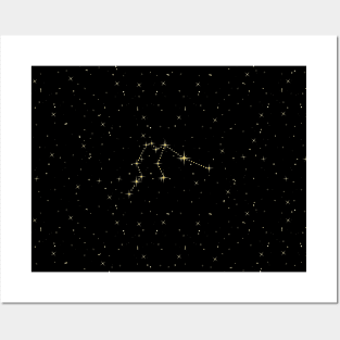 Aquarius Star Constellation Posters and Art